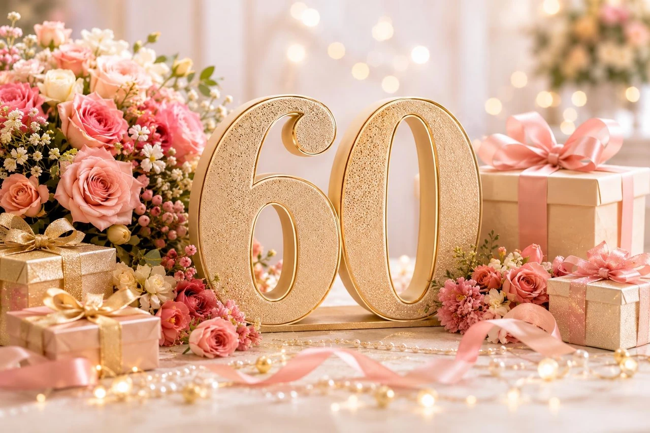 Привітання з 60-річчям: щирі слова, що зігрівають серце
